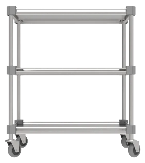Carrinho auxiliar BAC Basic Auxiliary Cart 001 da Udow Tecnologia