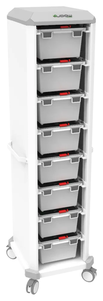 Carrinho de transporte BTC Basic Transport Cart 005 da Udow Tecnologia