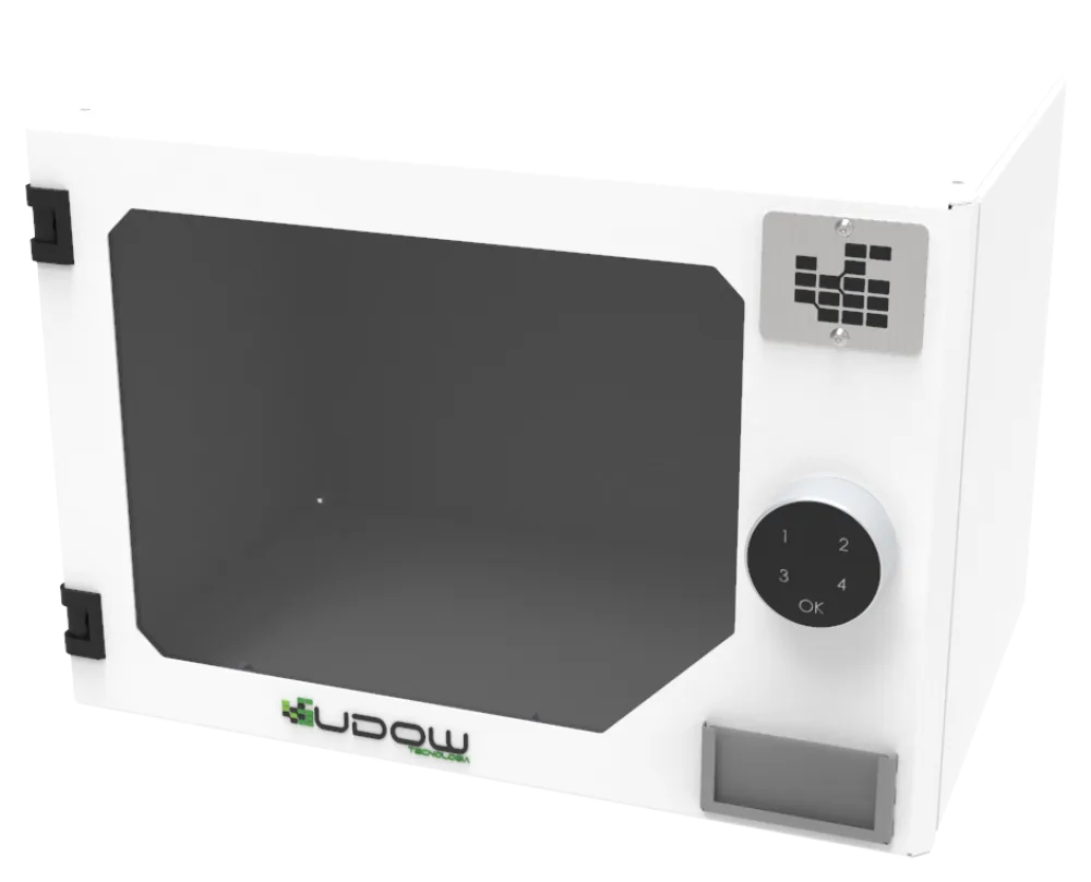 Caixa de guarda segura SGB Safe Guard Box 001 da Udow Tecnologia