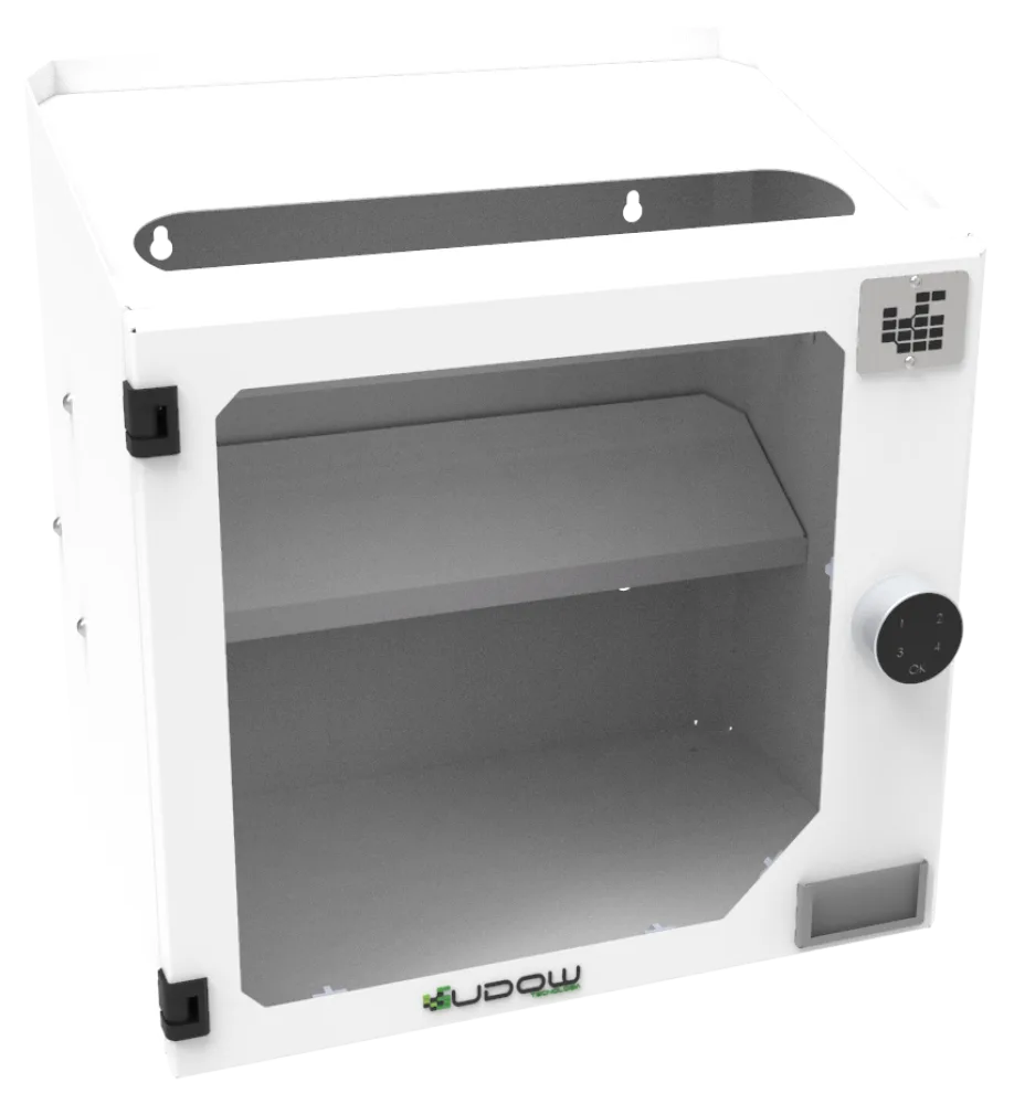 Caixa de devolução segura SRB Safe Return Box 001 da Udow Tecnologia