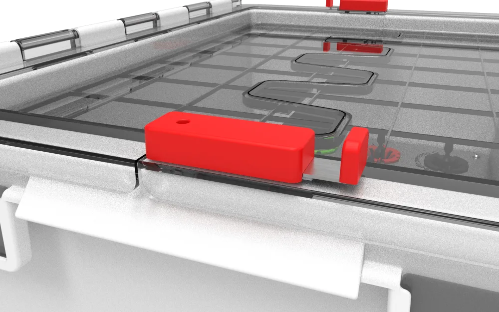 Caixa U-Box da Udow Tecnologia para kits de procedimento